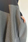 Oscar Remi Cocoon Dress Pin Stripe